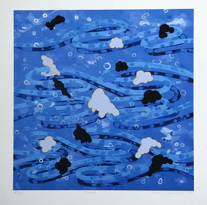 In the Sea, 2004, Giclée, av Ann Makander