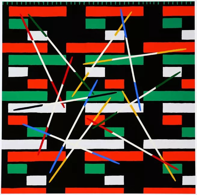 Jack-straws, 2014, Giclée, av Ann Makander
